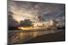 Sunset in Hanalei Bay, Kauai-Andrew Shoemaker-Mounted Photographic Print