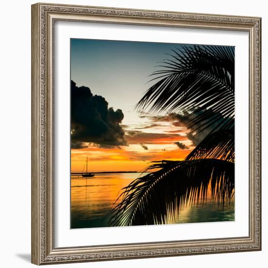 Sunset in Paradise - Florida-Philippe Hugonnard-Framed Photographic Print