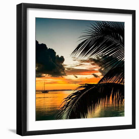 Sunset in Paradise - Florida-Philippe Hugonnard-Framed Photographic Print