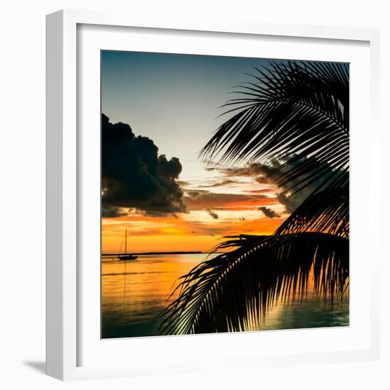 Sunset in Paradise - Florida-Philippe Hugonnard-Framed Photographic Print