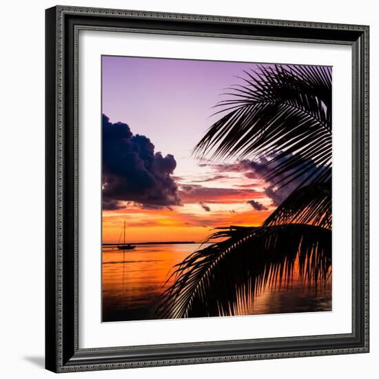 Sunset in Paradise - Florida-Philippe Hugonnard-Framed Photographic Print