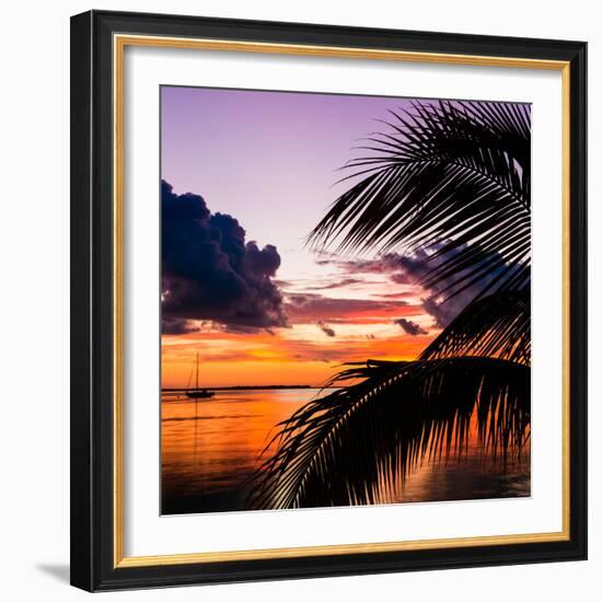 Sunset in Paradise - Florida-Philippe Hugonnard-Framed Photographic Print