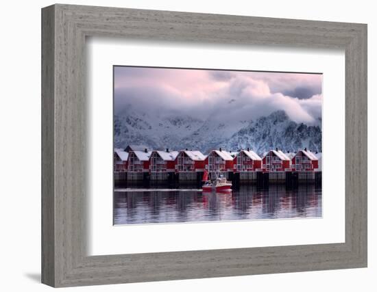 Sunset in Pink-Philippe Sainte-Laudy-Framed Photographic Print