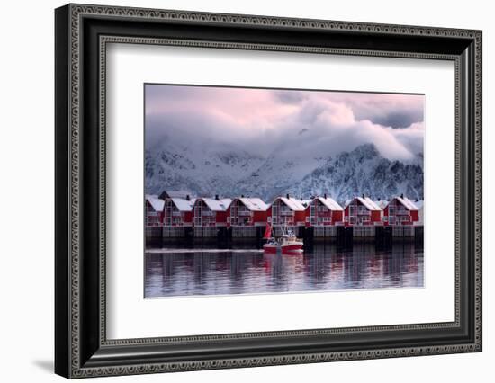 Sunset in Pink-Philippe Sainte-Laudy-Framed Photographic Print