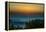 Sunset in Santorini Greece-null-Framed Stretched Canvas