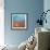 Sunset In Sea-Vertyr-Framed Premium Giclee Print displayed on a wall