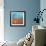 Sunset In Sea-Vertyr-Framed Premium Giclee Print displayed on a wall