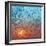 Sunset In Sea-Vertyr-Framed Premium Giclee Print