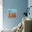 Sunset In Sea-Vertyr-Framed Stretched Canvas displayed on a wall