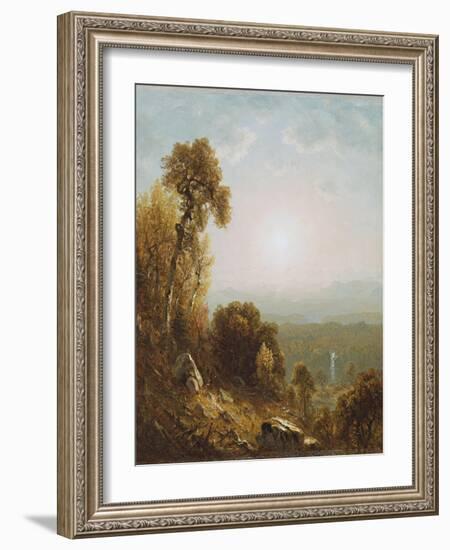 Sunset in the Adirondacks-William Bradford-Framed Giclee Print