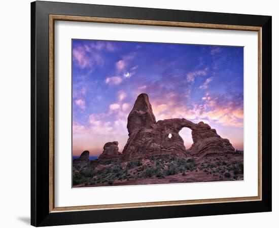 Sunset in the Desert I-David Drost-Framed Photographic Print