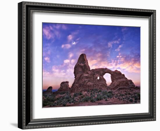 Sunset in the Desert I-David Drost-Framed Photographic Print