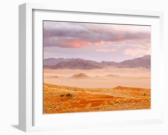 Sunset in the Namibrand Nature Reserve Located South of Sossusvlei, Namibia, Africa-Nadia Isakova-Framed Photographic Print