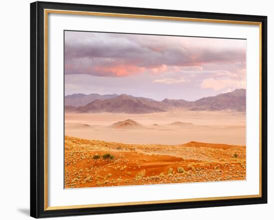 Sunset in the Namibrand Nature Reserve Located South of Sossusvlei, Namibia, Africa-Nadia Isakova-Framed Photographic Print