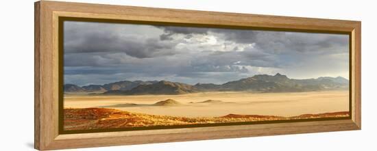 Sunset in the Namibrand Nature Reserve Located South of Sossusvlei, Namibia, Africa-Nadia Isakova-Framed Premier Image Canvas