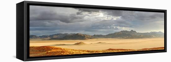 Sunset in the Namibrand Nature Reserve Located South of Sossusvlei, Namibia, Africa-Nadia Isakova-Framed Premier Image Canvas