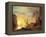 Sunset in the Rockies-Albert Bierstadt-Framed Premier Image Canvas