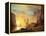 Sunset in the Rockies-Albert Bierstadt-Framed Premier Image Canvas