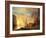 Sunset in the Rockies-Albert Bierstadt-Framed Giclee Print