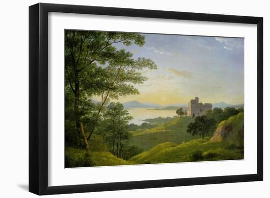 Sunset in the Western Highlands, C.1820-John Knox-Framed Giclee Print