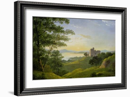 Sunset in the Western Highlands, C.1820-John Knox-Framed Giclee Print