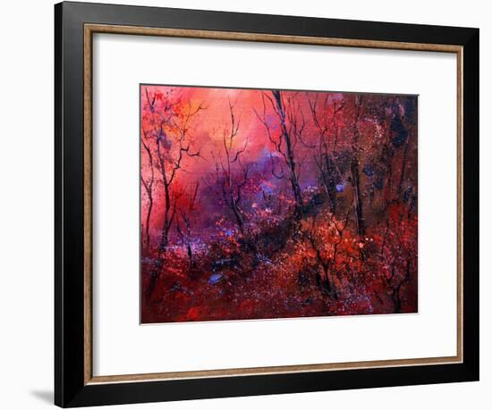 Sunset In The Wood-Pol Ledent-Framed Art Print