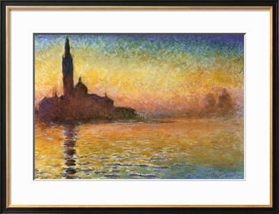 pics Sunset Over Venice Monet sunset in venice by claude monet