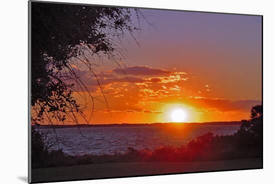 Sunset in Williamsburg, Cobham Bay-Martina Bleichner-Mounted Art Print