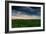 Sunset in Yellow Rapeseed Field-Oleg Saenco-Framed Photographic Print