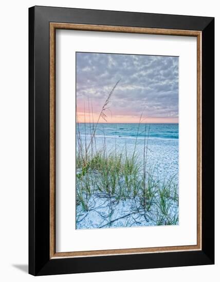 Sunset Invitation-Mary Lou Johnson-Framed Photo