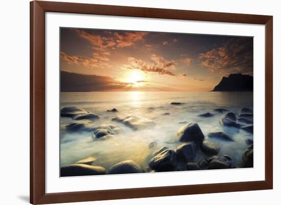 Sunset Isles-Andreas Stridsberg-Framed Giclee Print