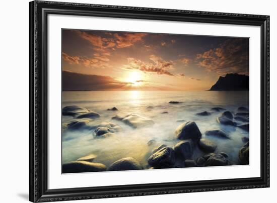 Sunset Isles-Andreas Stridsberg-Framed Giclee Print