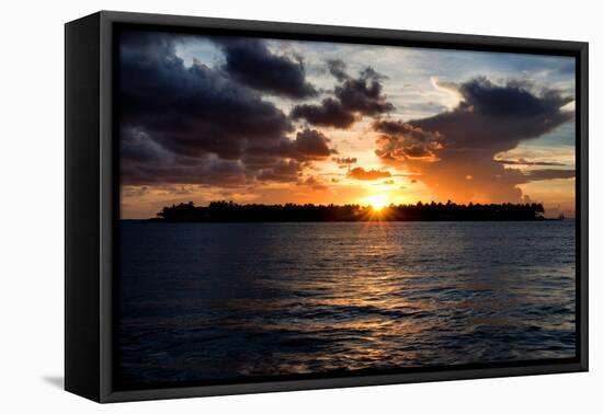 Sunset Key West - Florida-Philippe Hugonnard-Framed Premier Image Canvas