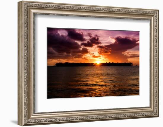 Sunset Key West - Florida-Philippe Hugonnard-Framed Photographic Print