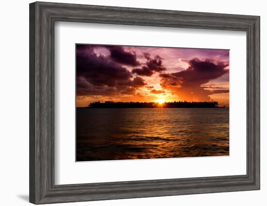 Sunset Key West - Florida-Philippe Hugonnard-Framed Photographic Print