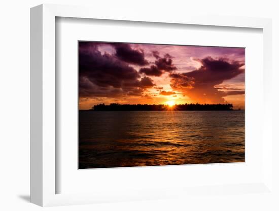 Sunset Key West - Florida-Philippe Hugonnard-Framed Photographic Print