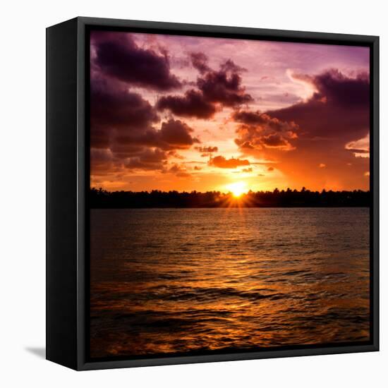 Sunset Key West - Florida-Philippe Hugonnard-Framed Premier Image Canvas