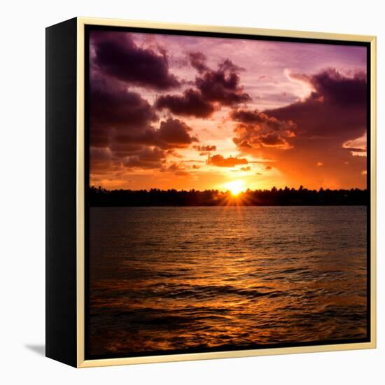Sunset Key West - Florida-Philippe Hugonnard-Framed Premier Image Canvas