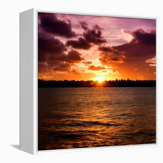 Sunset Key West - Florida-Philippe Hugonnard-Framed Premier Image Canvas