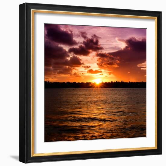 Sunset Key West - Florida-Philippe Hugonnard-Framed Photographic Print