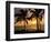 Sunset, Kihei, Maui, Hawaii, USA-Cathy & Gordon Illg-Framed Photographic Print