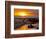 Sunset, Kihei, Maui, Hawaii, USA-Cathy & Gordon Illg-Framed Photographic Print