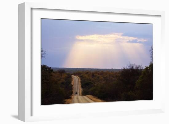 Sunset, Kruger National Park, South Africa, Africa-Christian Kober-Framed Photographic Print