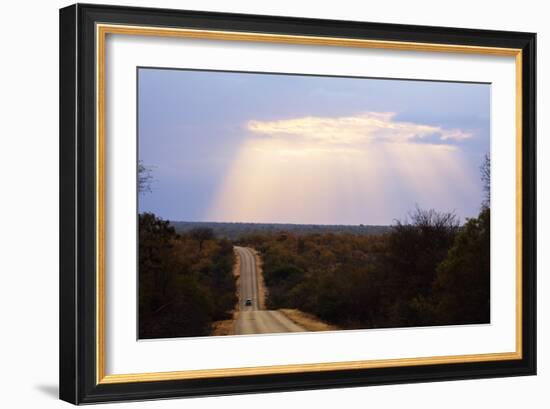 Sunset, Kruger National Park, South Africa, Africa-Christian Kober-Framed Photographic Print