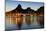 Sunset Lagoon Rodrigo De Freitas (Lagoa), Mountain, Rio De Janeiro, Brazil-jantroyka-Mounted Photographic Print