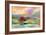 Sunset Lake Hues-Silvia Vassileva-Framed Art Print