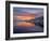 Sunset, Lake Kleifarvatn, Iceland-Panoramic Images-Framed Photographic Print