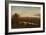 Sunset Landscape, 1851 (Oil on Canvas)-John Frederick Kensett-Framed Giclee Print