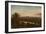 Sunset Landscape, 1851 (Oil on Canvas)-John Frederick Kensett-Framed Giclee Print