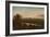 Sunset Landscape, 1851 (Oil on Canvas)-John Frederick Kensett-Framed Giclee Print